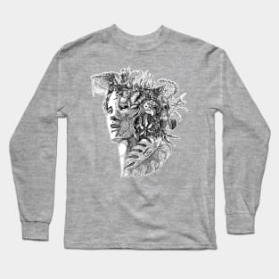 Plant Monster Girl - Dryad Close Up Long Sleeve T-Shirt